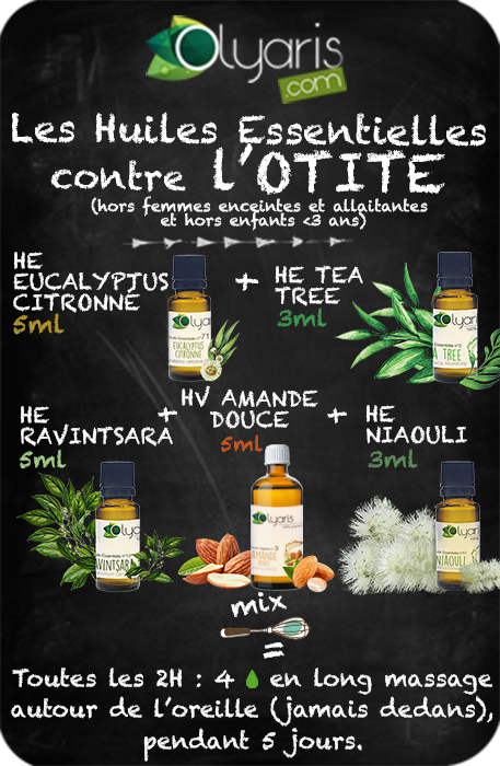 Otite et Huiles Essentielles : LE remède naturel